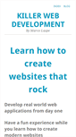 Mobile Screenshot of killer-web-development.com